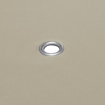 vidaXL Cover For Pavilion | Beige | Polyester with PVC coating | 3x3 metres
