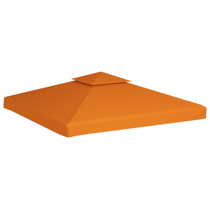 vidaXL Gazebo Canopy | Orange | Polyester with PVC Coating | 3m x 3m
