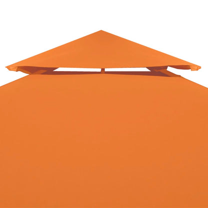 vidaXL Gazebo Canopy | Orange | Polyester with PVC Coating | 3m x 3m