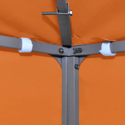 vidaXL Gazebo Canopy | Orange | Polyester with PVC Coating | 3m x 3m