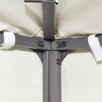 vidaXL Gazebo Cover Canopy Replacement 310 g / m² Cream White 3 x 4 m