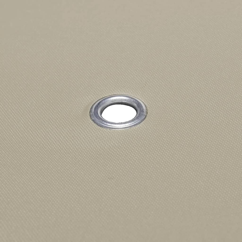 vidaXL Gazebo Cover Canopy Replacement 310 g / m² Beige 3 x 4 m
