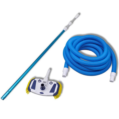 vidaXL Pool Cleaning Tool Vacuum with Telescopic Pole and Hose