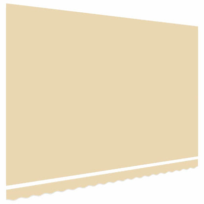 vidaXL Awning Replacement Fabric Cream 400x300 cm Polyester