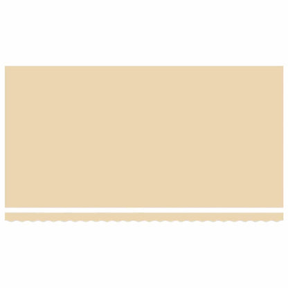 vidaXL Awning Replacement Fabric Cream 600x300 cm Polyester