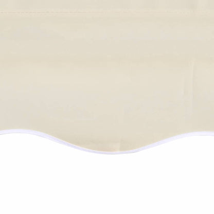vidaXL Awning Top Sunshade Canvas Cream 6 x 3 m
