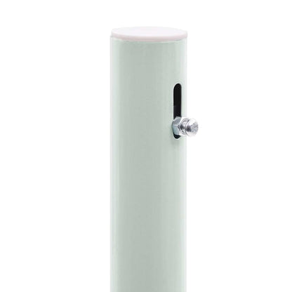 vidaXL Side Awning | Blue (screen), Green grey (stand)