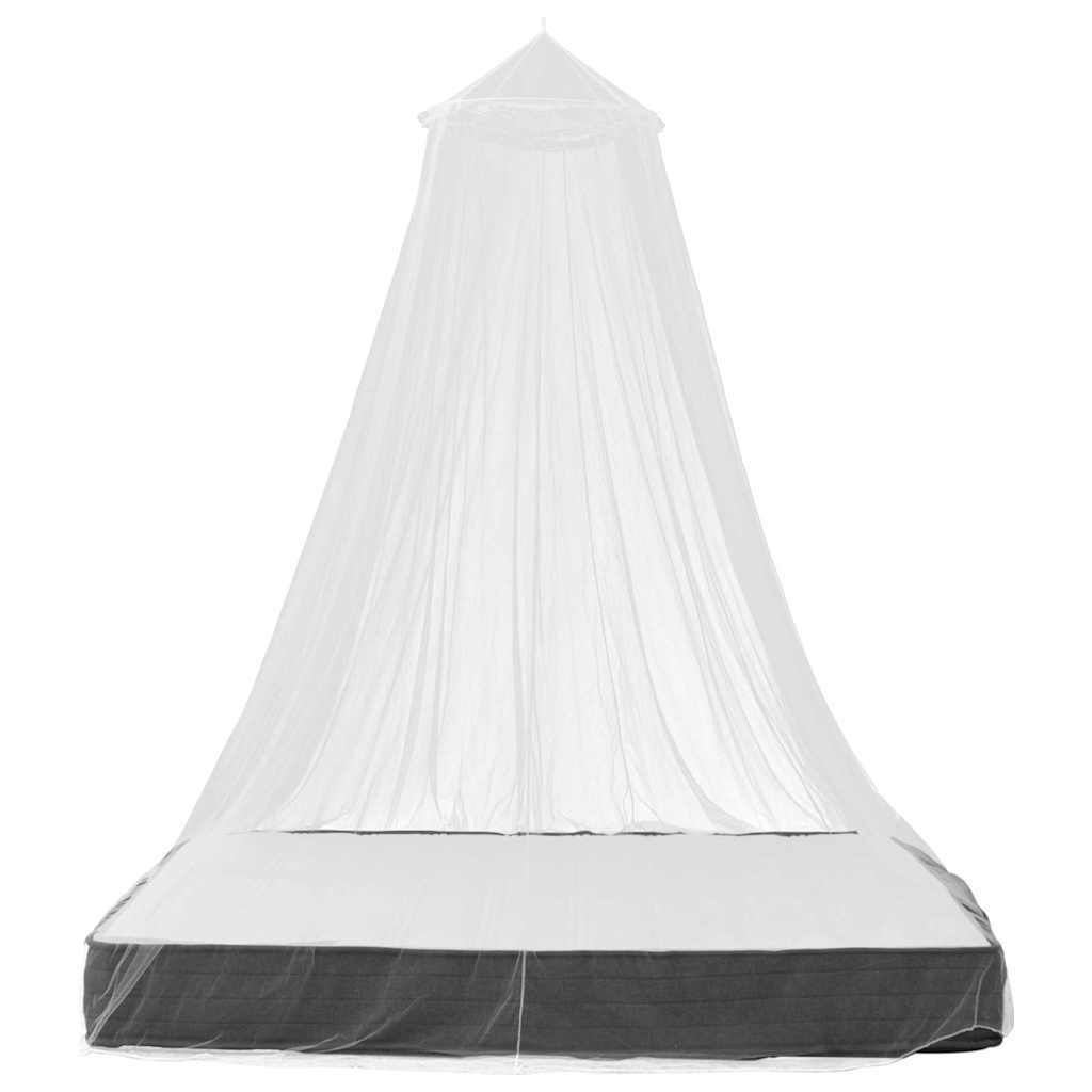 50263 vidaXL Mosquito Net 2 pcs Round 56x325x230 cm