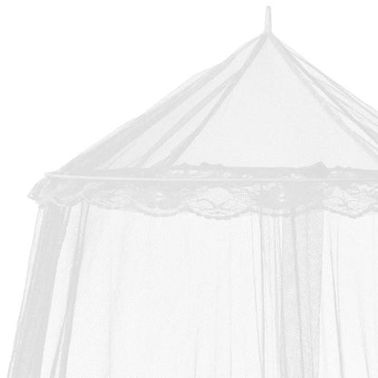 50263 vidaXL Mosquito Net 2 pcs Round 56x325x230 cm