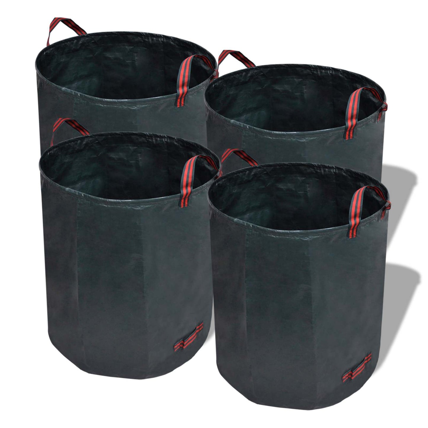 vidaXL Garden Waste Bags Green 45 x 76 cm PP fabric