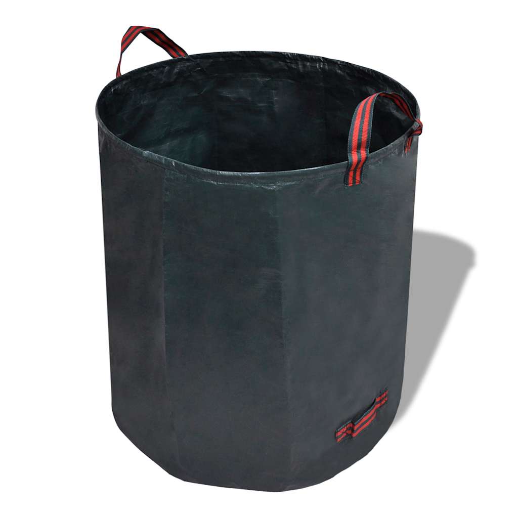 vidaXL Garden Waste Bags Green 45 x 76 cm PP fabric