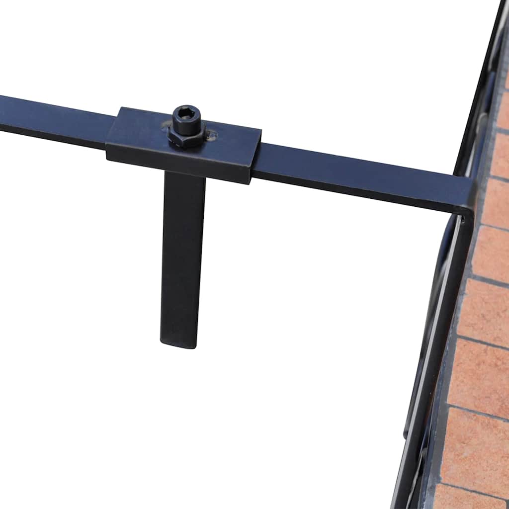 vidaXL Hanging Balcony Table Terracotta Mosaic