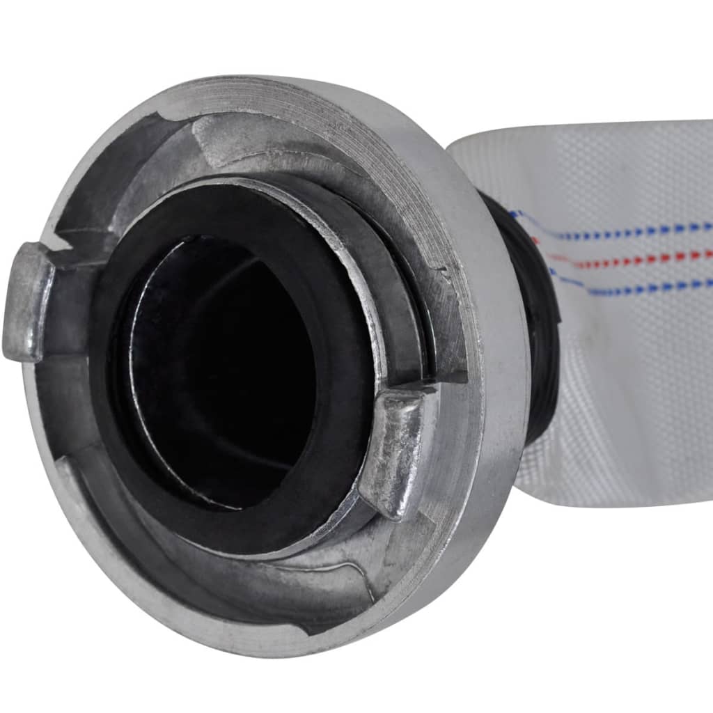 vidaXL Fire Hose Flat Hose 20 m with C-Storz Couplings 2 Inch