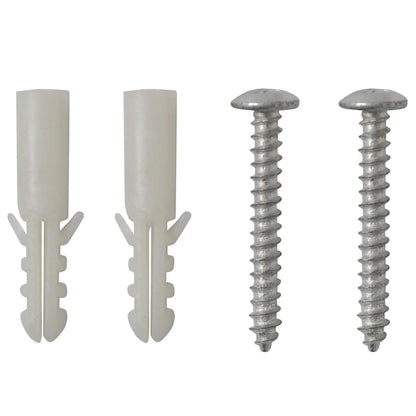 vidaXL LED Wall Lamp Stainless Steel Down with Cone Head
