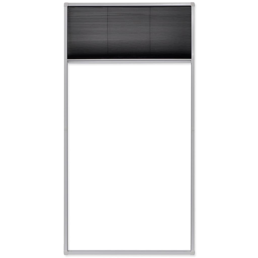 vidaXL Plisse Insect Screen Window 80 x 160 cm