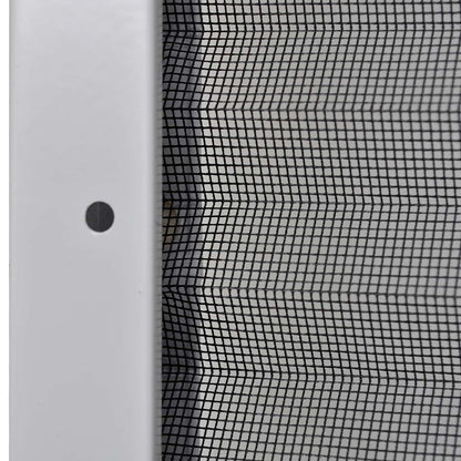 141131 vidaXL Insect Plisse Screen Window Aluminium 160 x 80 cm with Shade