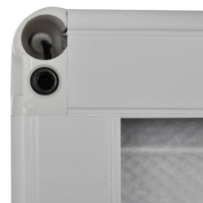 vidaXL Insect Plisse Screen Window Aluminium 160 x 80 cm with Shade
