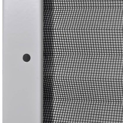 vidaXL Insect Plisse Screen Window Aluminium 160 x 80 cm with Shade