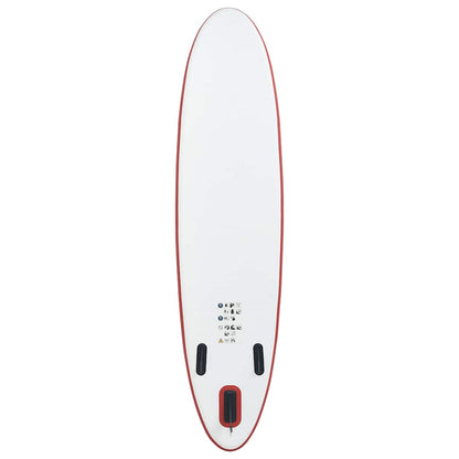 Stand Up Paddle Board Set SUP Surfboard Inflatable Red and White