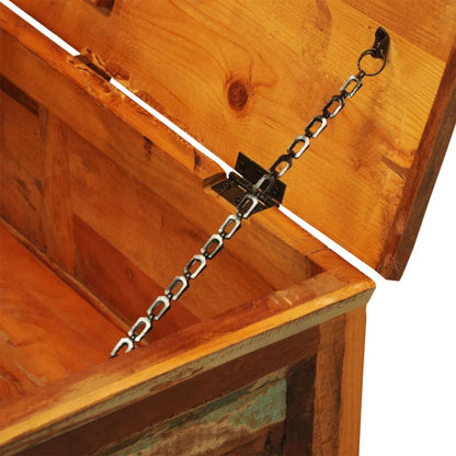 vidaXL Coffee Table with Storage Vintage Reclaimed Wood