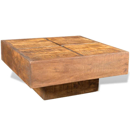 vidaXL Coffee Table | Brown | Solid mango wood | Small |  Durable