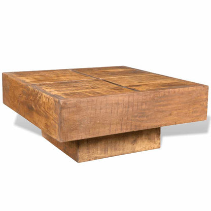 vidaXL Coffee Table | Brown | Solid mango wood | Small |  Durable