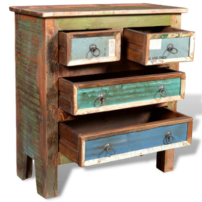 vidaXL Vintage Cabinet | Multicolour | Reclaimed solid wood | Medium | Storage