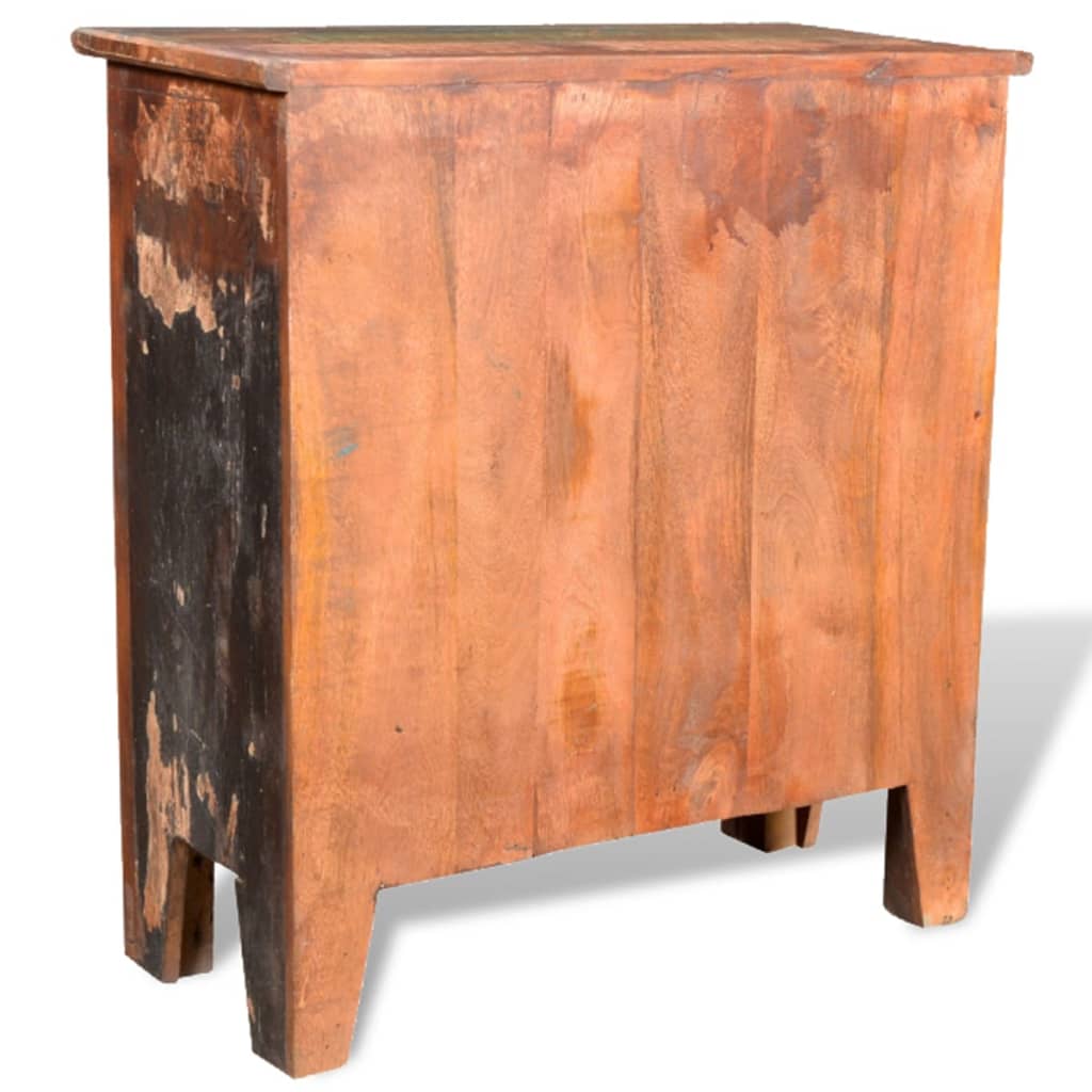 vidaXL Vintage Cabinet | Multicolour | Reclaimed solid wood | Medium | Storage