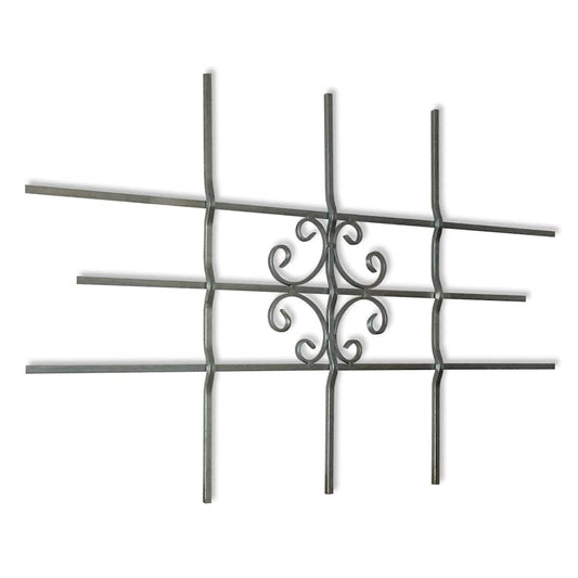 vidaXL Window Security Grilles 69 x 114 cm