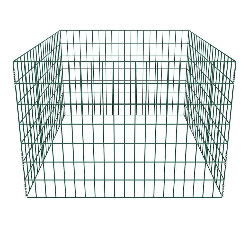 141206 vidaXL Square Mesh Garden Composter 100 x 100 x 70 cm
