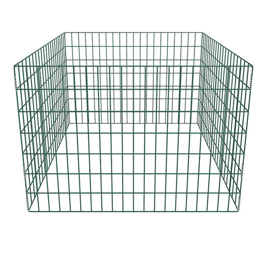 141206 vidaXL Square Mesh Garden Composter 100 x 100 x 70 cm