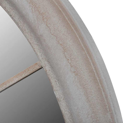 vidaXL Rustic Arch Garden Mirror 69x89 cm for Indoor and Outdoor Use