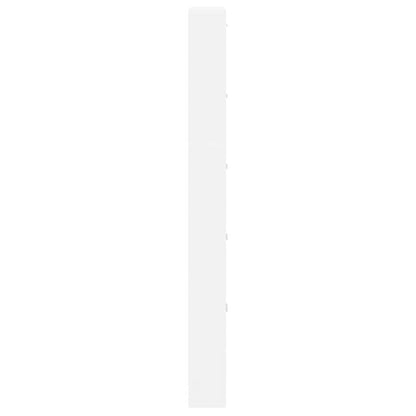 vidaXL White Wooden Shoe Cabinet with 5 Compartments
