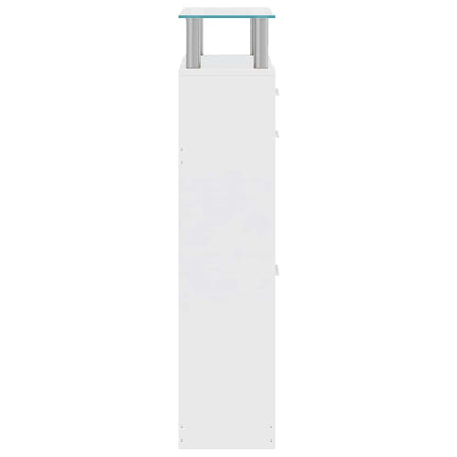 vidaXL Shoe Cabinet | White | Engineered Wood | Medium | Shoe Cabinet