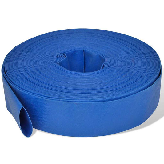141256 vidaXL Flat Hose 50 m 2" PVC Water Delivery