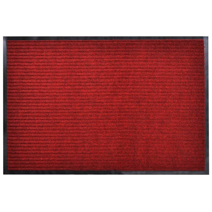 vidaXL Door Mat Red 90 x 120 cm PVC