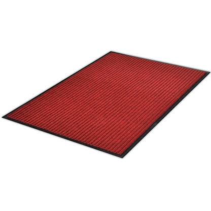 vidaXL Door Mat Red 90 x 120 cm PVC
