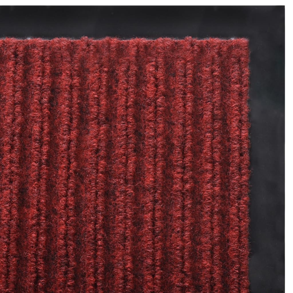 vidaXL Door Mat Red 90 x 120 cm PVC