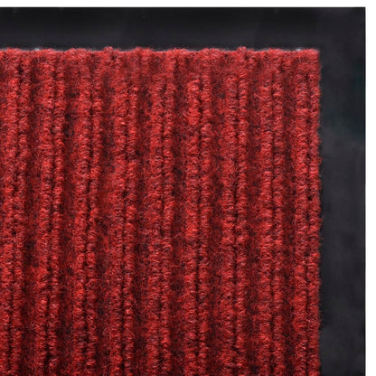 vidaXL Door Mat Red 90 x 120 cm PVC
