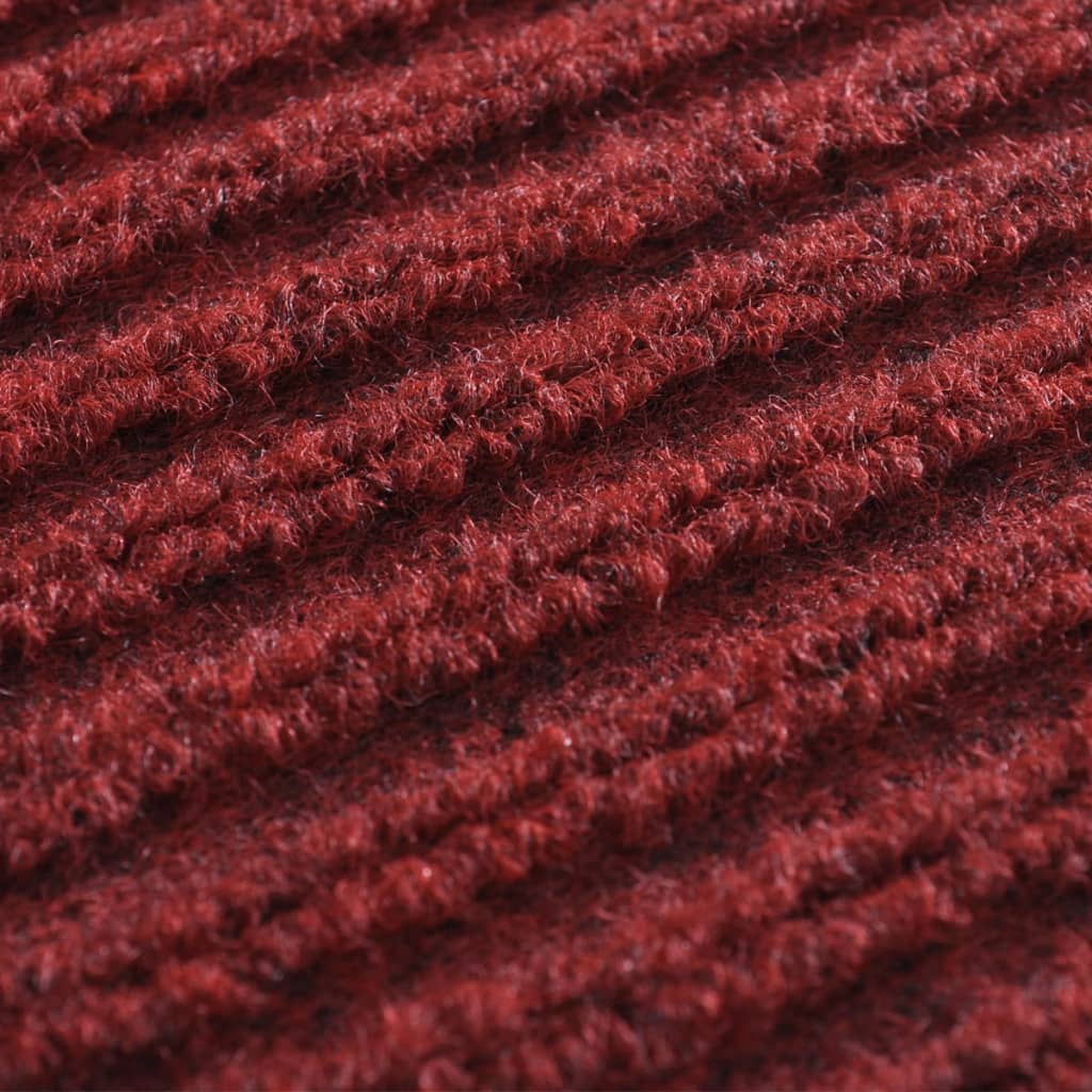 vidaXL Door Mat Red 90 x 120 cm PVC