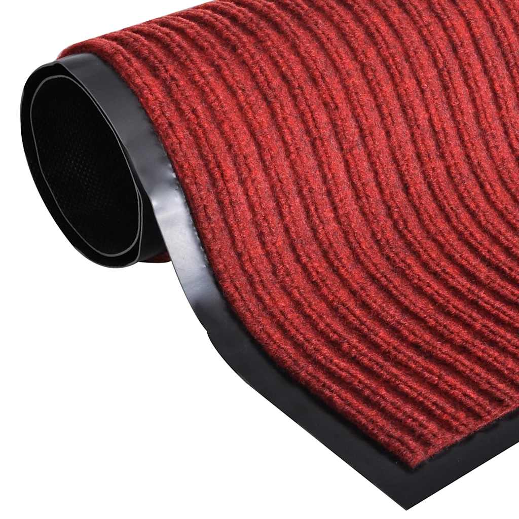 vidaXL Door Mat Red 120 x 180 cm PVC