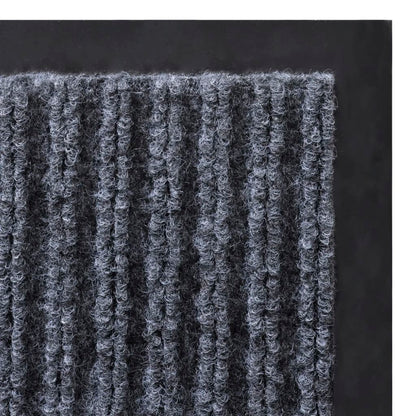 vidaXL Door Mat Grey 90 x 120 cm PVC