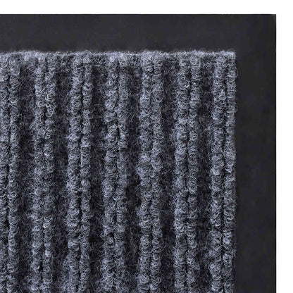 vidaXL Door Mat Grey 90 x 120 cm PVC