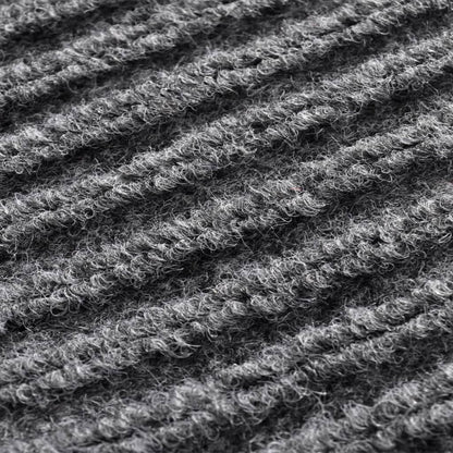 vidaXL Door Mat Grey 90 x 120 cm PVC