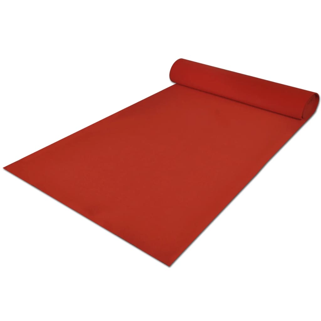 vidaXL Red Carpet 1 x 20 m Extra Heavy 400 g/m2
