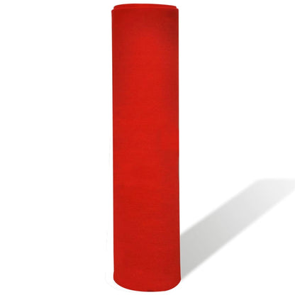 vidaXL Red Carpet 1 x 20 m Extra Heavy 400 g/m2