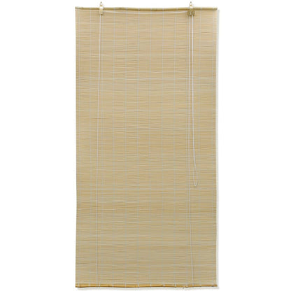vidaXL Natural Bamboo Roller Blinds 100 x 160 cm