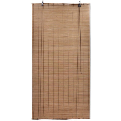 vidaXL Brown Bamboo Roller Blinds 150 x 220 cm