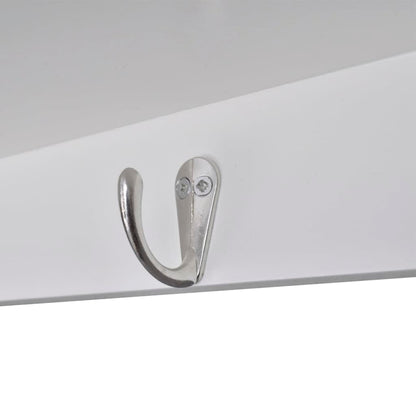 241372 vidaXL Wooden Kitchen Wall Cabinet White