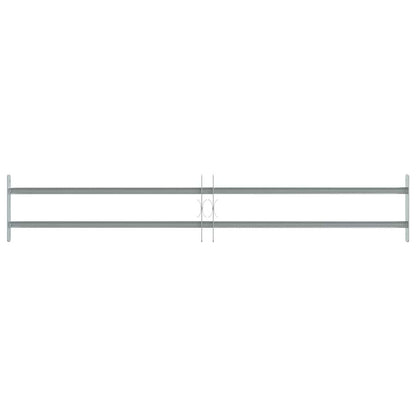 Adjustable Security Grille for Windows with 2 Crossbars 1000-1500 mm